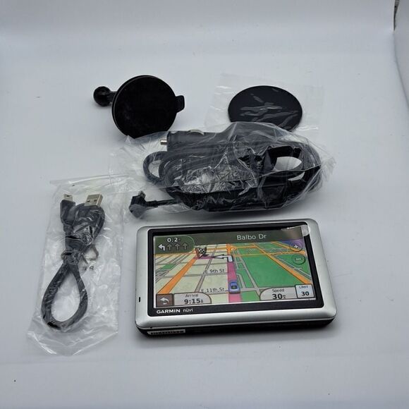 Garmin nuvi 1450 LMT GPS Navigation System Mountable Used in Box Car Charger - Picture 5 of 6